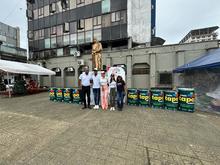 Alcald&iacute;a de Cali entrega 1.000.053 tapas pl&aacute;sticas a fundaci&oacute;n de Buenaventura: &iexcl;cada tapa cuenta para el mural m&aacute;s grande del mundo!