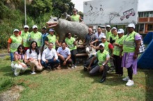 Cierre de talleres en la comuna 1, un compromiso con el turismo sostenible en el Ecoparque de la Vida