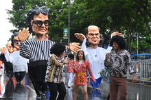 Cale&ntilde;os celebraron su identidad con el desfile del Carnaval del Cali Viejo