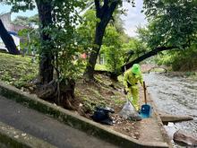 Inicia el primer ciclo de corte de c&eacute;sped y  se atienden diariamente 190 puntos de manejo inadecuado de residuos s&oacute;lidos
