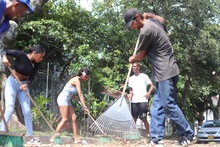 En primera jornada de limpieza y embellecimiento del 2025 se recolectaron cerca de 22 toneladas de residuos en el barrio Uni&oacute;n de Vivienda Popular