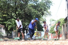 En primera jornada de limpieza y embellecimiento del 2025 se recolectaron cerca de 22 toneladas de residuos en el barrio Uni&oacute;n de Vivienda Popular