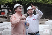 Alcalde de Cali supervisa obras de infraestructura escolar con inversi&oacute;n de $13.500 millones
