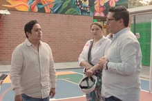 Alcalde de Cali y delegado del Gobierno Nacional visitaron obras de infraestructura escolar, pr&oacute;ximas a inaugurar, que beneficiar&aacute;n a cerca de 4000 estudiantes