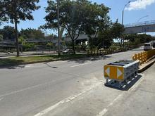 Cali avanza en la recuperaci&oacute;n de la seguridad vial: Secretar&iacute;a de Movilidad instala amortiguadores de impacto y terminales atenuadores en puentes vehiculares