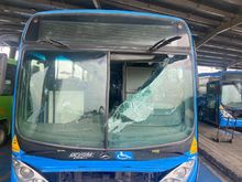 &ldquo;Vandalismo contra el MIO es un ataque a los cale&ntilde;os&rdquo;, conductor del masivo en grave riesgo de perder un ojo