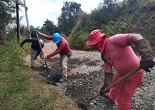 &iexcl;Aumenta la apuesta por la zona rural! Alcald&iacute;a de Cali lleva m&aacute;s de 5  kil&oacute;metros de carreteras recuperadas en La Castilla
