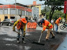 M&aacute;s de 3.5 kil&oacute;metros de la Avenida Roosevelt quedar&aacute;n libres de  huecos