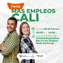 M&aacute;s de 600 oportunidades laborales en la primera feria de empleo M&aacute;s Empleos Cali de 2025 