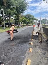 Avanza la recuperaci&oacute;n de v&iacute;as: m&aacute;s de 10 barrios son beneficiados con la recuperaci&oacute;n de la Calle 52N