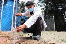 Obras de infraestructura h&iacute;drica mejoran la calidad del agua potable en el corregimiento de El Hormiguero