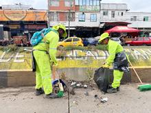 Nueve toneladas de residuos fueron recolectadas durante operativo de  limpieza en la galer&iacute;a de Santa Elena