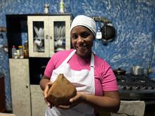 Andrea Stefany Mina, una gestora que emprende desde su comedor comunitario