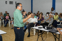 Socializaci&oacute;n sede comunal La Campi&ntilde;a, comuna 2