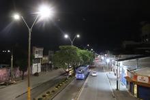 Recuperamos el alumbrado p&uacute;blico en la carrera 15: m&aacute;s de 328 luces led hacen de este corredor una v&iacute;a m&aacute;s iluminada y segura