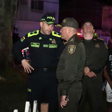 Hasta la madrugada, alcalde Eder verific&oacute; el plan Parques Seguros