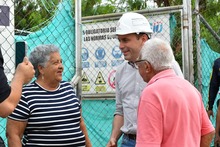 Alcalde en acci&oacute;n: Eder revis&oacute; avances de obra en la sede educativa Pablo Neruda