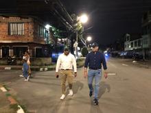 402 luminarias led llenan de luz y seguridad al barrio Antonio Nari&ntilde;o