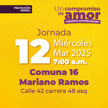 Jornada de Estetizaci&oacute;n 12 de marzo de 2025 - Comuna 16 Mariano Ramos Calle 42 Carrera 48 esp