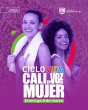 Ciclovida &lsquo;Cali en Voz de Mujer&rsquo;: jornada para conmemorar un domingo muy especial