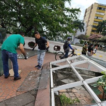 Administraci&oacute;n Distrital rechaza el vandalismo en los vestigios del Puente  Ortiz: un acto que afecta el patrimonio cultural de Cali