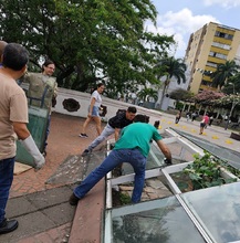 Administraci&oacute;n Distrital rechaza el vandalismo en los vestigios del Puente  Ortiz: un acto que afecta el patrimonio cultural de Cali