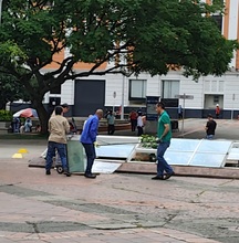 Administraci&oacute;n Distrital rechaza el vandalismo en los vestigios del Puente  Ortiz: un acto que afecta el patrimonio cultural de Cali