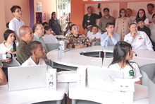 En la zona rural, Cali abre las puertas de un moderno laboratorio de biling&uuml;ismo para transformar el futuro de los estudiantes de La Buitrera