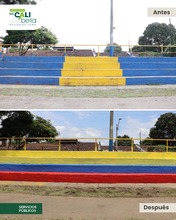 Nos pusimos la 10 en el barrio Uni&oacute;n de Vivienda Popular: recuperamos la cancha Cristo Maestre, cuna del f&uacute;tbol cale&ntilde;o