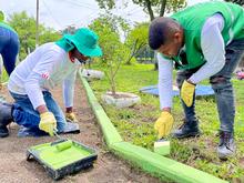 M&aacute;s espacios recuperados: Alcald&iacute;a de Cali renueva el parque de  F&aacute;tima en la Comuna 4