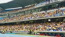 Cerca de 22.000 personas se gozaron el partido de la Selecci&oacute;n Colombia masculina Sub-20 este domingo frente a Rusia en el Pascual Guerrero
