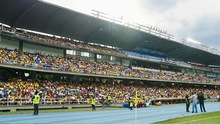 Cerca de 22.000 personas se gozaron el partido de la Selecci&oacute;n Colombia masculina Sub-20 este domingo frente a Rusia en el Pascual Guerrero