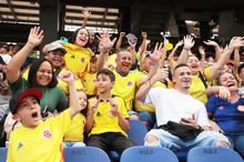 Cerca de 22.000 personas se gozaron el partido de la Selecci&oacute;n Colombia masculina Sub-20 este domingo frente a Rusia en el Pascual Guerrero