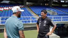 Selecci&oacute;n Per&uacute; agradeci&oacute; la estad&iacute;a y entrenamiento en el Pascual Guerrero para preparar su partido de eliminatorias ante Venezuela