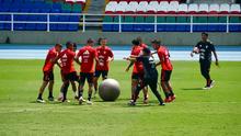 Selecci&oacute;n Per&uacute; agradeci&oacute; la estad&iacute;a y entrenamiento en el Pascual Guerrero para preparar su partido de eliminatorias ante Venezuela