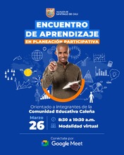 Con&eacute;ctese ma&ntilde;ana 26 de marzo a los espacios de aprendizaje en promoci&oacute;n participativa y control social