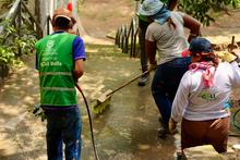 &lsquo;Promotores Mi Cali Bella&rsquo; intervienen y optimizan el Parque de las Caracolas 