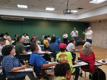  Con masiva participaci&oacute;n ciudadana, el Dagma desarroll&oacute; un taller ambiental sobre Plan de Ordenamiento Territorial 
