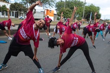 Se despide el Mes de la Mujer con una marat&oacute;n de rumbaterapia en el Centro de Cali