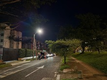 La Hacienda brilla de nuevo: 417 luminarias led renuevan su alumbrado  p&uacute;blico