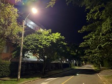 La Hacienda brilla de nuevo: 417 luminarias led renuevan su alumbrado  p&uacute;blico