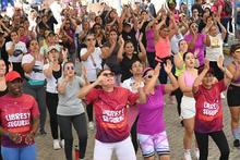 M&aacute;s de 700 personas participaron en el cierre de la campa&ntilde;a Cali en Voz de Mujer