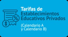 Bot&oacute;n Tarifas Calendario