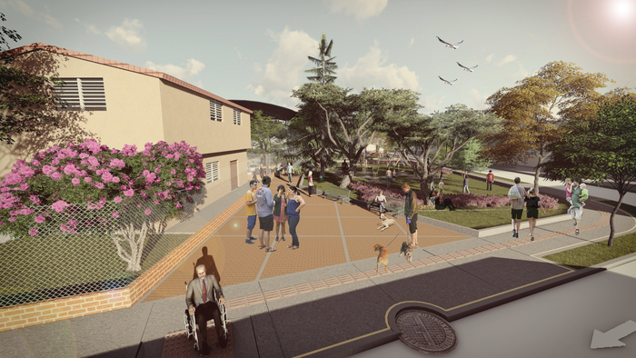 Render 2 Parque Cien Palos