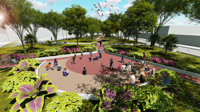 Render 4 Parque Las Am&eacute;ricas