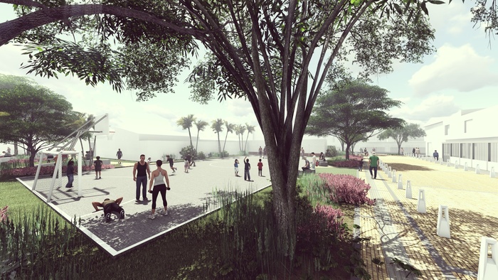 Render 3 Parque Ricardo Balc&aacute;zar