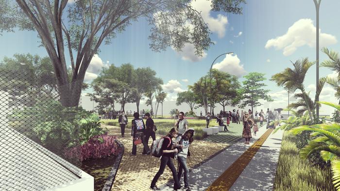 Render 6 Parque Los Naranjos 