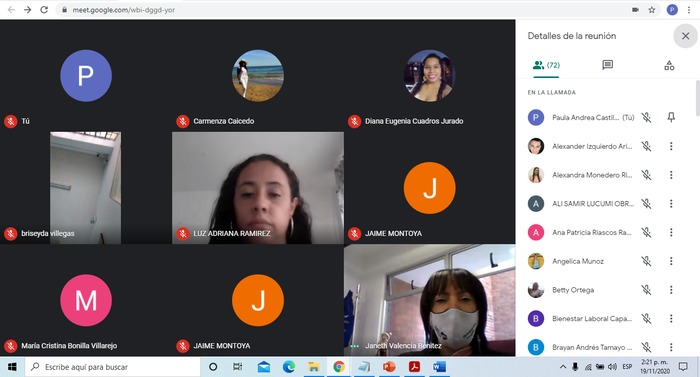 Fotograf&iacute;a 3 - Actividad de bienvenida 2020