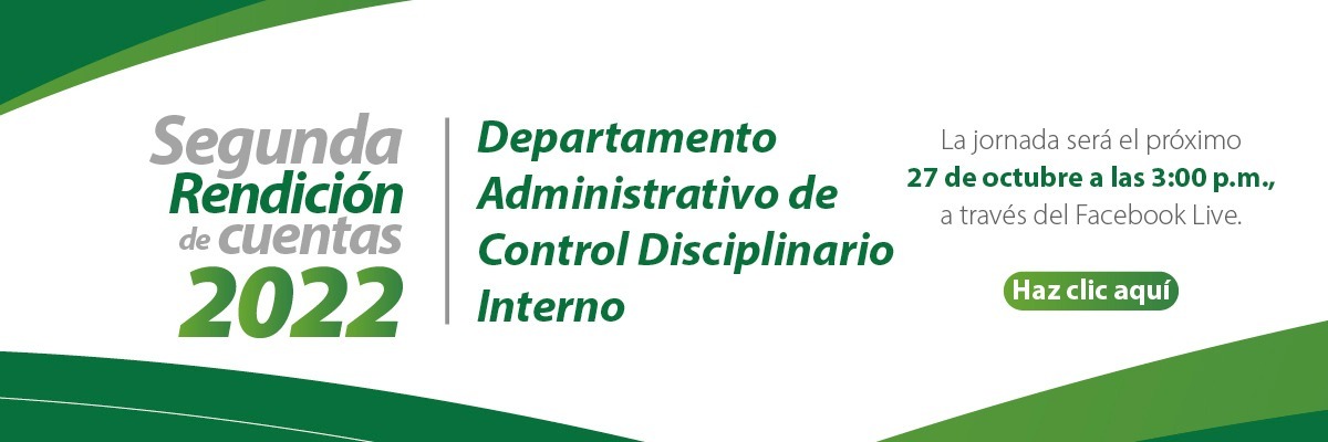 Segunda rendici&oacute;n de cuenta vigencia 2022