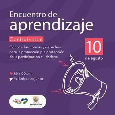 Capacitaci&oacute;n control social
